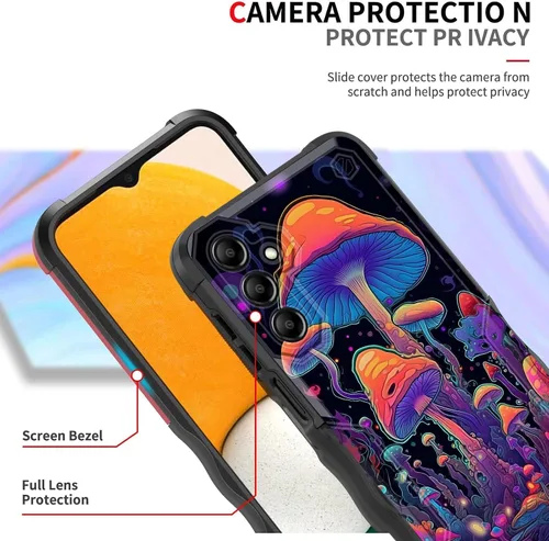 Vista 412 de Funda para Galaxy A14 5G, [Doble Capa][Protección contra Caídas de Grado Militar de 10 Pies] [Antideslizante] Funda Resistente a Prueba de Golpes