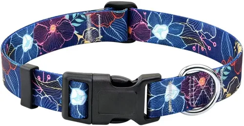 Vista 37 de Collar para Perros para Perros Pequeños y Gatos, Collar Suave y Cómodo para Mascotas para Perros Pequeños, Medianos y Grandes, Patrón Geométrico