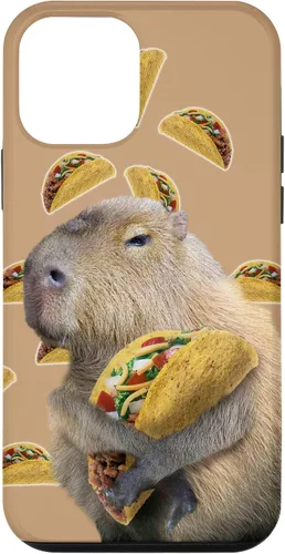 Vista 16 de Capybara Capybaras Eating Taco - Carcasa para iPhone 17