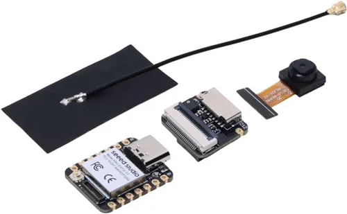 Vista 6 de Seeed Studio XIAO ESP32 S3 Sense - Wi-Fi de 2.4 GHz, BLE 5.0, sensor de cámara OV2640, micrófono digital, PSRAM de 8 MB, flash de 8 MB, carga