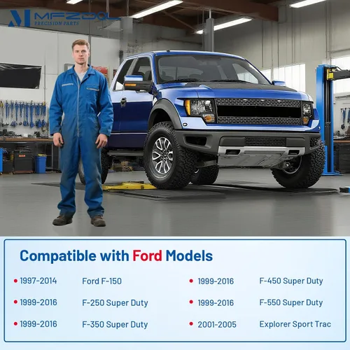 Vista 2 de Kit de pernos de bloqueo del pestillo trasero del portón trasero 1L3Z-99404A42-AA compatible con Ford F150 F250 F350 F450 F550 Super Duty Explorer