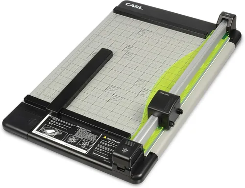 Vista 10 de Carl Manufacturing 12210 Recortadora de Servicio Pesado de 12 Pulgadas, Capacidad de 36 Hojas, 14 Pulgadas x 12-1/4 Pulgadas x 3/4 Pulgadas GY
