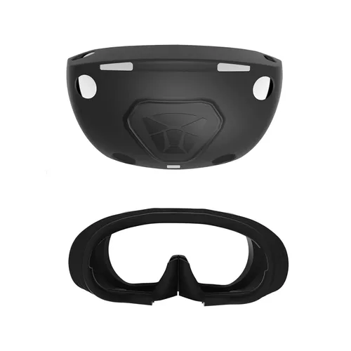 Vista 7 de YipuVR VR Silicone Protective Case Cover for PS VR2 Helmet, Protective Lens Skin Compatible with PS VR 2 Glasses, Easy to Install, Precise Cut