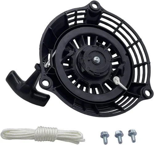 Vista 2 de Actualización GCV160 - Conjunto de arranque de tracción con adhesivo de arranque de retroceso para Honda GCV135 GCV160cc, lavadora a presión, piezas