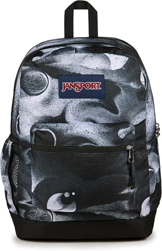 Vista 11 de JanSport Cross Town Plus - Mochila con compartimento principal grande, bolsillo lateral para botella de agua, funda acolchada para laptop de 15