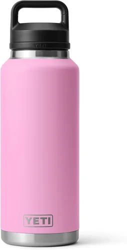 Vista 15 de YETI Rambler Botella de 46 oz, a prueba de fugas, aislada al vacío, de acero inoxidable con tapa Chug, Seafoam Verde mar
