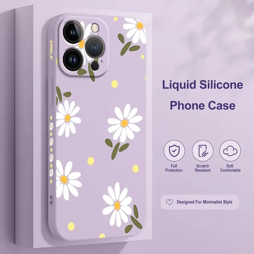 Vista 2 de LEECG Funda para iPhone 12 Pro Max, diseño creativo con estampado floral de mariposa de astronauta, funda de teléfono antiarañazos, forro