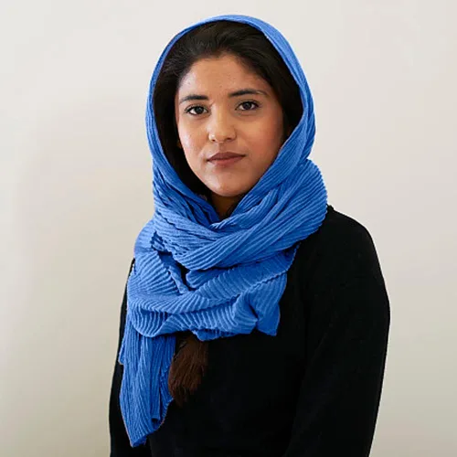 Vista 8 de Hijab - Bufanda de cabeza musulmana de color sólido para mujer, bufanda larga de algodón, bufanda ligera de gasa