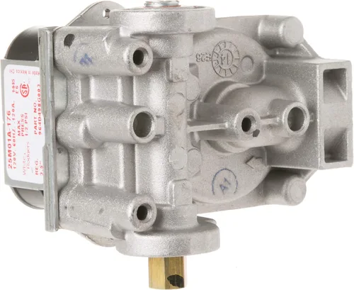 Vista 4 de GE WE14X215 Conjunto de válvula de cierre original OEM para secadores de gas GE