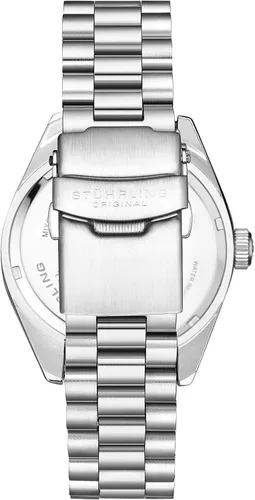 Vista 3 de Stuhrling Original Symphony Regent Coronet Reloj de pulsera de acero inoxidable para hombre