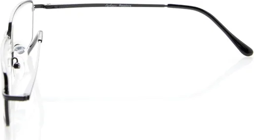 Vista 3 de CessBlu Gafas de lectura 3 pares rectangulares con bisagra de resorte para hombres de lectura +3.0 3pc-mix