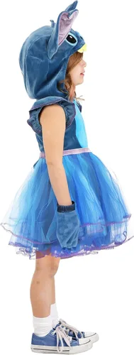 Vista 7 de Toddler Disney Girl's Stitch Costume Dress