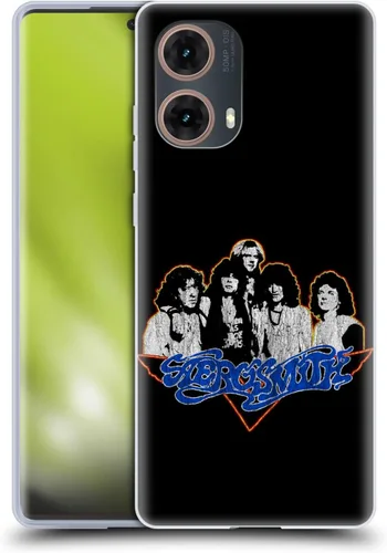 Vista 80 de Head Case Designs Officially Licensed Aerosmith Back in The Saddle Again Classics Gel Case [Military Grade Protection] Compatible with Moto E7