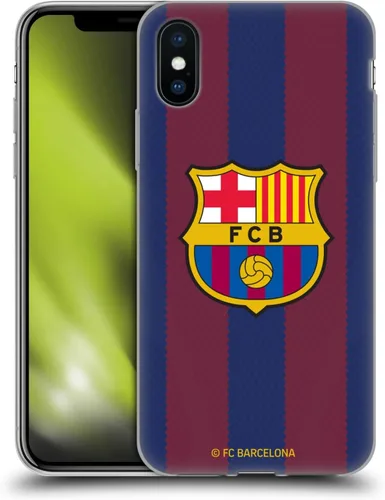 Vista 77 de Head Case Designs Funda de gel suave con licencia oficial del FC Barcelona Away 2023/24 compatible con Apple iPhone 7 Plus/iPhone 8 Plus