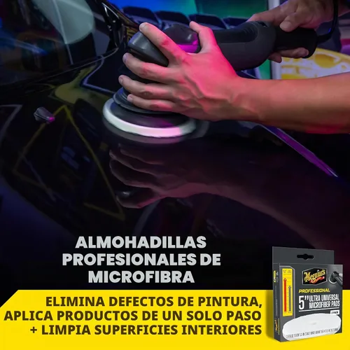 Vista 2 de Meguiar's Professional 5" Almohadilla de microfibra, 2 paquetes, 12/CV