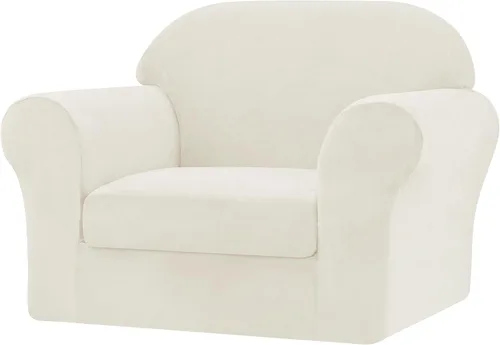 Vista 28 de CHUN YI Fundas de terciopelo para sofá de 4 piezas para sofá de 3 cojines, funda de sofá antideslizante resistente al agua, protector de muebles