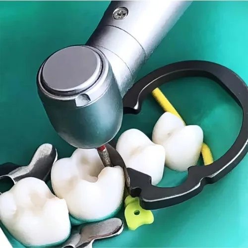 Vista 6 de Cuchillo de cuña dental, sistema de matriz seccional, cuchillo de cuña de plástico interproximal con protección, accesorios de ortodoncia M3 L