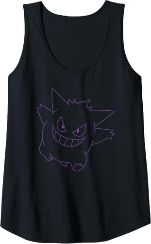 Vista 7 de Pokémon Gengar Big Face Tank Top