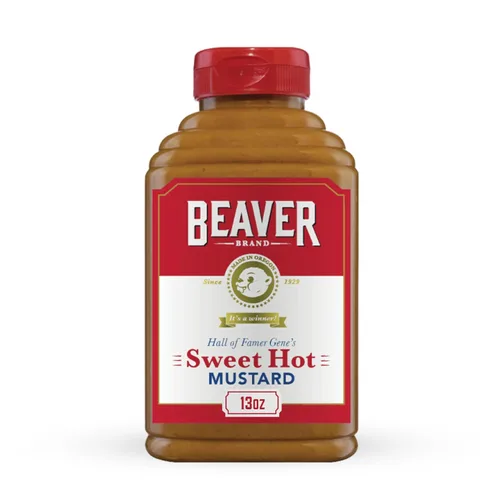 Vista 16 de Beaver - Mostaza de arándanos - botella flexible.