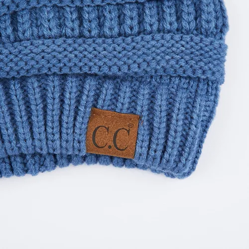 Vista 634 de C.C Trendy Warm Chunky Soft Stretch Cable Knit Beanie