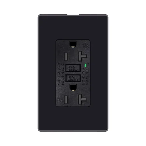 Vista 22 de Greencycle Toma GFCI de 15 amperios con puertos USB C y USB A, 1 unidad de toma eléctrica GFCI de prueba automática con USB, con indicador LED