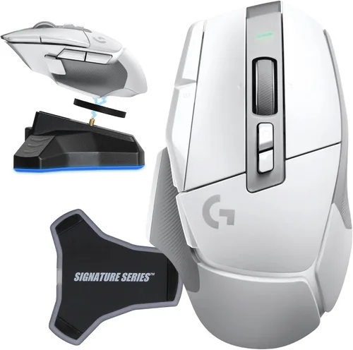 Vista 11 de Logitech G502 X Lightspeed - Mouse inalámbrico para juegos, color negro, Sensor Hero, 25,600 DPI, 13 botones programables, interruptores LIGHTFORCE