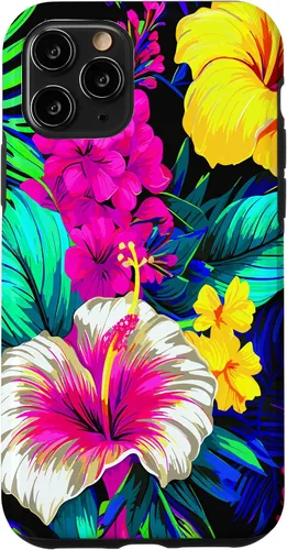 Vista 29 de Hawaiian Accessories Aloha Hibiscus Flower - Carcasa para iPhone 17
