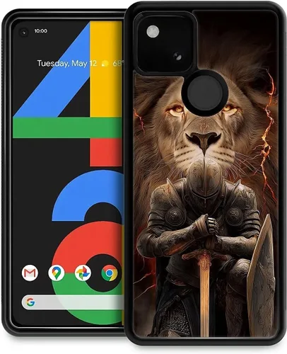 Vista 175 de Compatible con Google Pixel 4A 5G Mobile Case Creative Acrylic Back Panel Silicona Edge Case Slim Protección Especialmente para Google Pixel 4A 5G