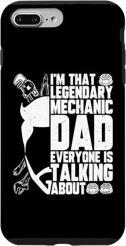 Vista 9 de Funda para iPhone 14 I'm That Legendary Mechanic Dad de todo el mundo está hablando