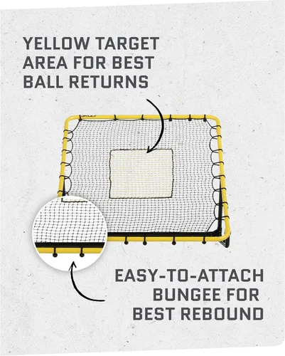Vista 7 de SKLZ Fielding Trainer - Baseball, Softball & Volleyball Rebounder Net. Enhanced Solo Fielding Practice for Skill Development. High-Performance