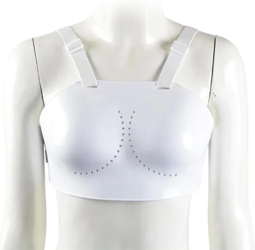 Vista 2 de DYNWAVE Escudo Protector de Pecho Equipo Karate Unisex Niños Esgrima Deportes Guardia para Béisbol MMA Sparring Training Sanda Kickboxing
