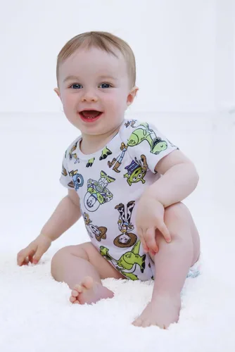 Vista 2 de Disney Paquete de 3 mamelucos para bebés y niñas (recién nacidos - 24 meses)