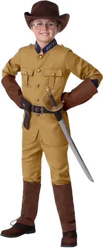 Vista 2 de Boys Teddy Roosevelt Outfit Theodore Roosevelt Explorer Costume for Kids