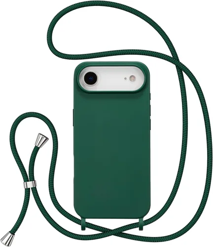 Vista 46 de ZTOFERA Funda para iPhone Air con correa, funda cruzada para teléfono con cordón ajustable para el cuello en los hombros, silicona suave a prueba