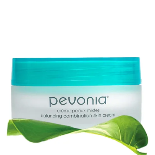 Vista 2 de Pevonia Crema equilibrante para la piel combinada - Crema facial para la piel para equilibrar y calmar la piel dañada - Crema facial renovadora