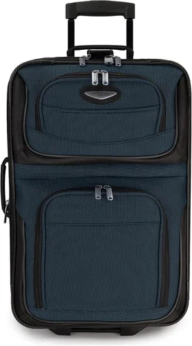 Vista 2 de Travel Select Amsterdam - Equipaje vertical y expansible con ruedas, marino