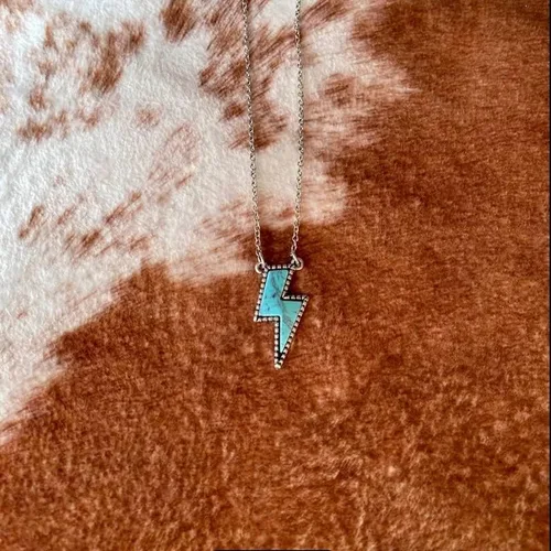 Vista 6 de Joyería de turquesa occidental, collar de perlas Navajo para mujer, collar occidental, collar con dije de cuentas de vaquera, estilo bohemio