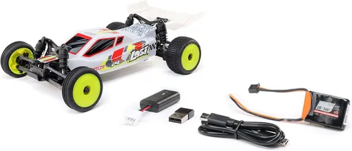 Vista 10 de Losi Micro-B 2 ruedas tracción Buggy Plata RTR LOS00007T2 plateado