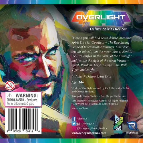 Vista 2 de Renegade Game Studios Overlight RPG Deluxe Spirit - Juego de dados