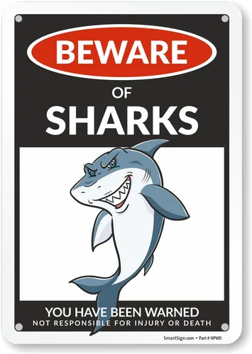 Vista 12 de SmartSign Funny Beware Of Bearded Dragons - Letrero de advertencia de 10 x 7 pulgadas, aluminio laminado sin óxido de 40 mil, letreros de metal