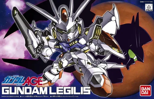 Vista 7 de Bandai Hobby BB#374 Gundam Legilis Bandai SD Figura de acción