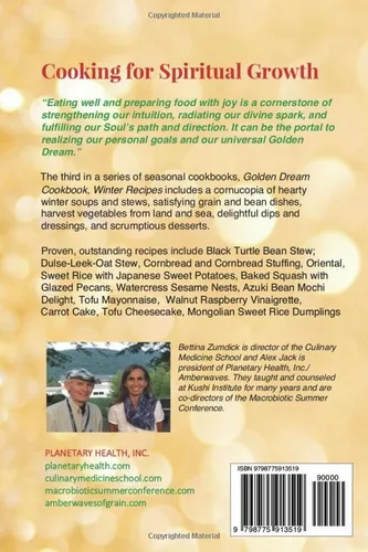 Vista 2 de Golden Dream Cookbook, Winter Recipes Recipes for Personal Health, Family Harmony and Spiritual Growth