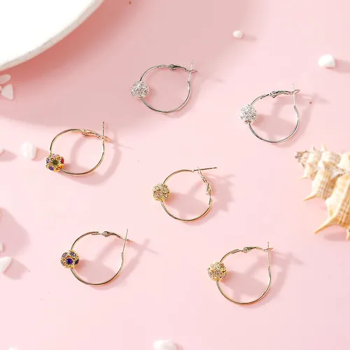 Vista 5 de Aretes linfáticos para mujer en Prime Yoopulse, aretes linfáticos para terapia de linfvidad, aretes de germanio para drenaje linfático, joyería