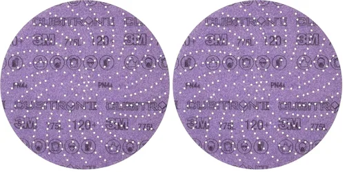 Vista 13 de 3M Xtract Cubitron II Hookit Clean - Disco de lijado de 3 pulgadas, 775 L, 150+, 3 pulgadas, paquete de 50 discos de lijado con gancho y bucle