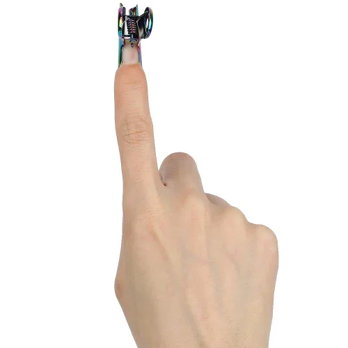 Vista 8 de C Curve - Pinza de uñas, herramienta de pellizco de uñas, 5 clips de extensión de uñas, kit de decoración de acero inoxidable, clips curvos, clips