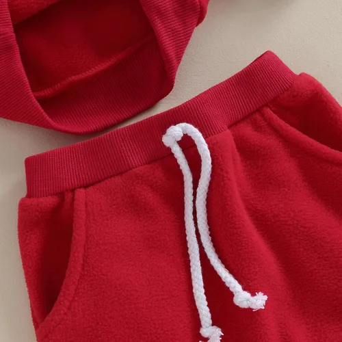 Vista 5 de Conjunto de camiseta de manga larga con estampado de Navidad para bebé niño y niña, ropa de otoño e invierno
