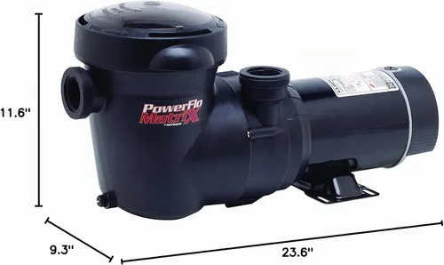 Vista 6 de Hayward W3SP15932S PowerFlo Matrix Bomba de piscina de doble velocidad sobre el suelo, 1.5 HP