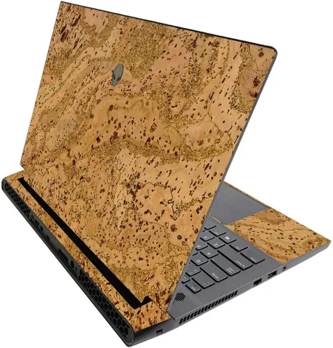 Vista 64 de MightySkins - Skin brillante con purpurina para Alienware M17 R3 (2020) y M17 R4 (2021) - Diversión de los años 90 Acabado duradero con purpurina