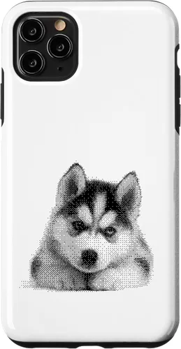 Vista 13 de Cute Siberian Husky for Dog Mom and Paw Parents Case for iPhone 16