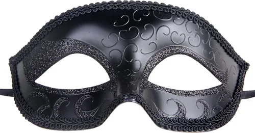 Vista 8 de IETANG - Máscara veneciana para parejas, accesorio de disfraz de fiesta.